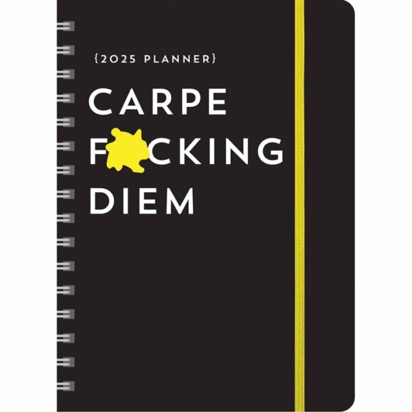 Carpe F*cking Diem A5 Deluxe Diary 2025