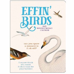 Effin' Birds A5 Diary 2025