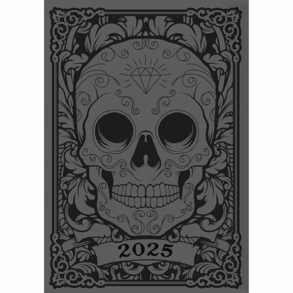 Skull A5 Diary 2025