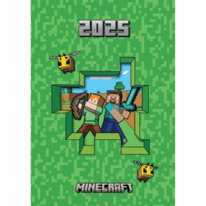Minecraft Official A5 Diary 2025