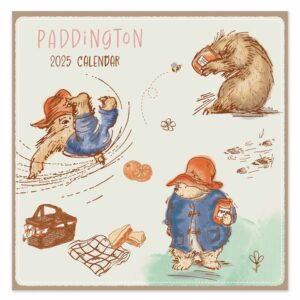 Classic Paddington Bear Calendar 2025