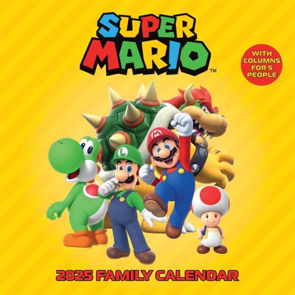Super Mario Family Planner 2025