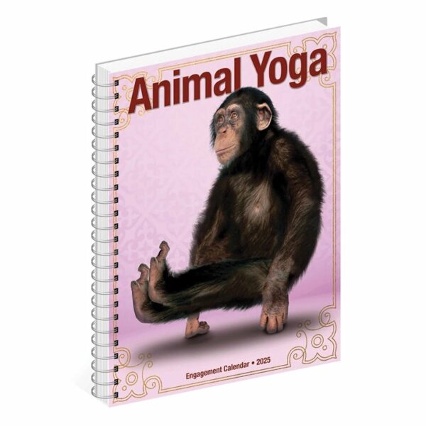 Animal Yoga A5 Diary 2025