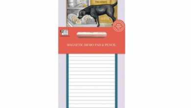 Alison's Animals Dog Magnetic Memo Pad