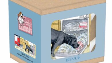 Alison's Animals Pre-Wash Dog Tarka Mug