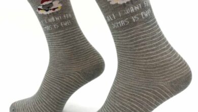 All I Want For Xmas Is Ewe! Socks - Size 4 - 8