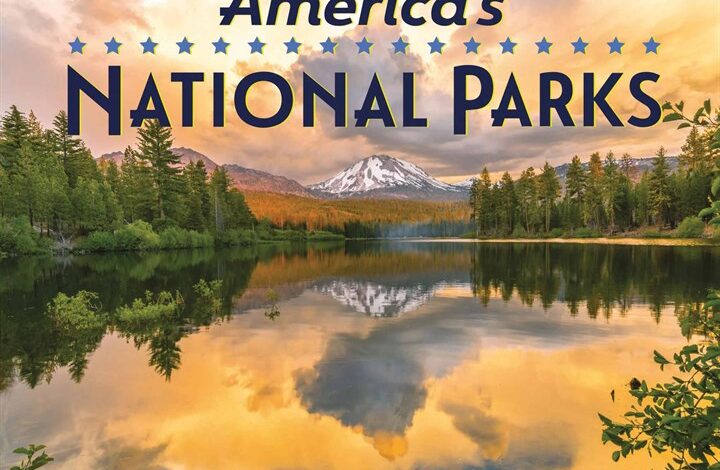 American National Parks Desk Calendar 2026