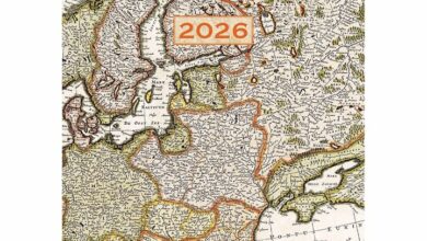 Antique Maps A5 Diary 2026