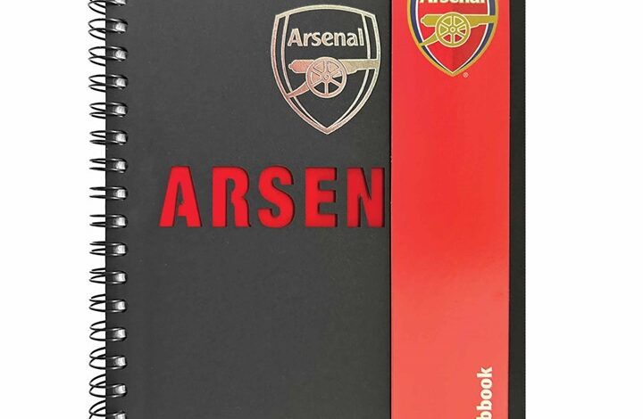 Arsenal FC A5 Spiral Notebook