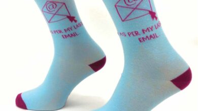 As Per My Email Socks - Size 4 - 8