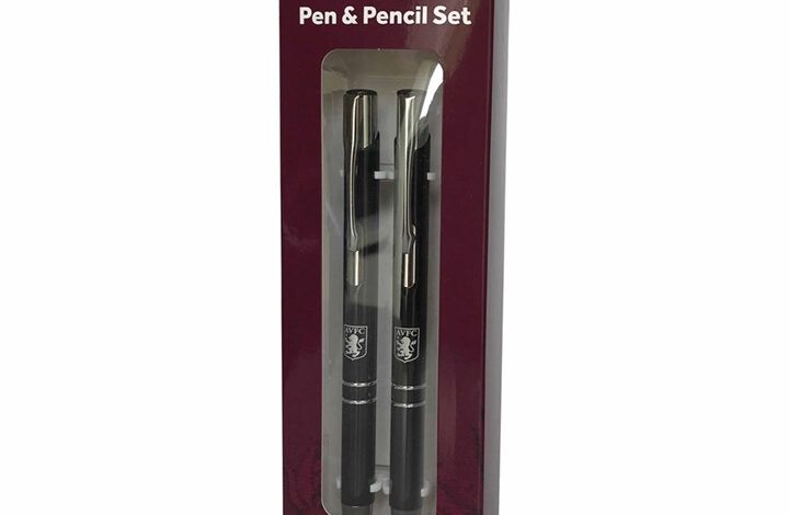 Aston Villa FC Pen & Pencil Set