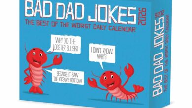 Bad Dad Jokes Desk Calendar 2026