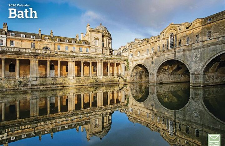 Bath A4 Calendar 2026