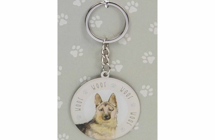 Best Of Breed German Shepherd Keyring