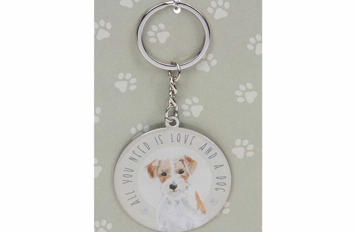 Best Of Breed Jack Russell Keyring