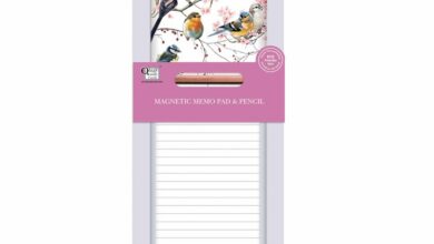Birds & Berries Magnetic Memo Pad