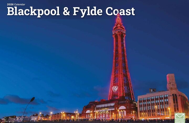 Blackpool & Fylde Coast A4 Calendar 2026