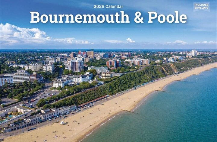 Bournemouth & Poole A5 Calendar 2026