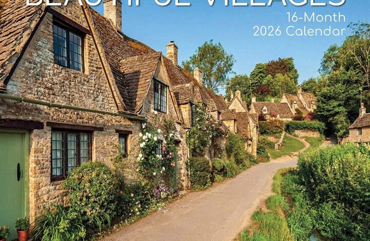 Britain's Most Beautiful Villages Calendar 2026