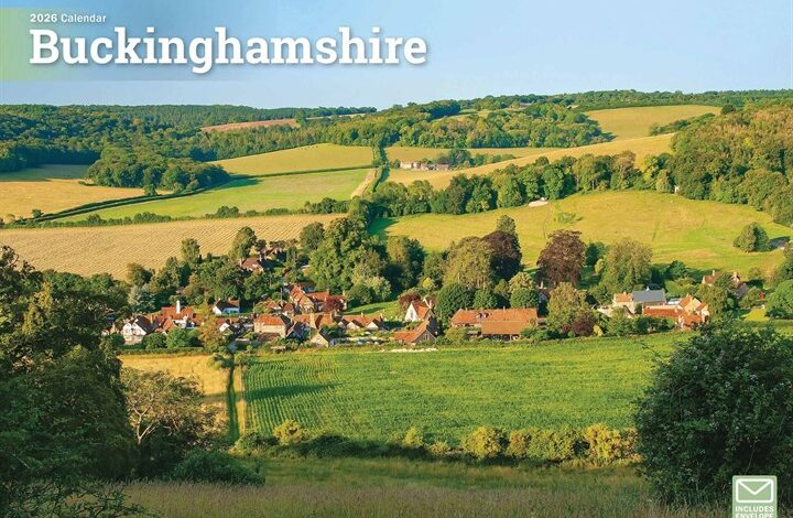 Buckinghamshire A4 Calendar 2026