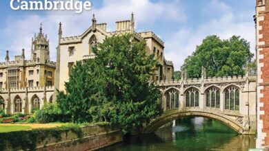 Cambridge A4 Calendar 2026