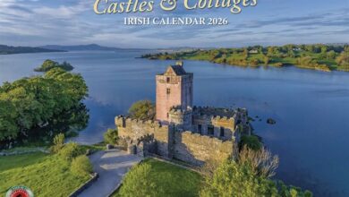 Castles & Cottages Ireland A4 Calendar 2026