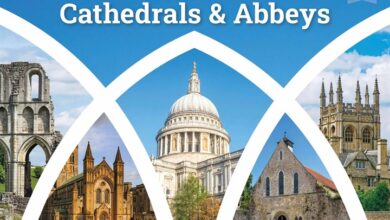 Cathedrals & Abbeys A5 Calendar 2026
