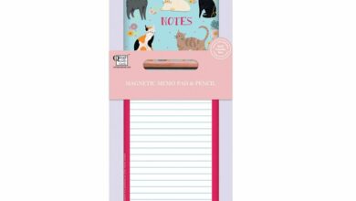 Cats Magnetic Memo Pad