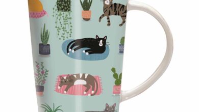 Cats & Plants Riverbank Latte Mug