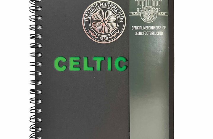 Celtic FC A5 Spiral Notebook