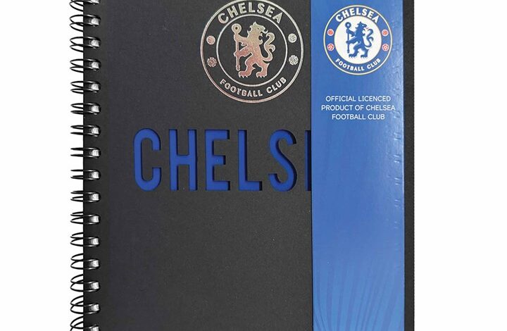 Chelsea FC A5 Spiral Notebook