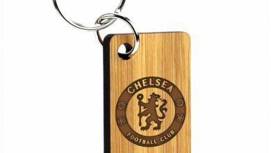 Chelsea FC Bamboo Keyring