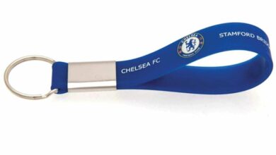 Chelsea FC Silicone Keyring