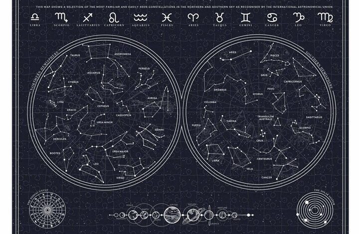 Constellation Glow in the Dark Jigsaw