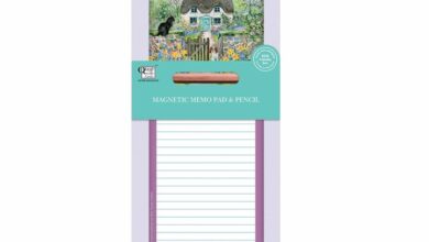 Cottage Magnetic Memo Pad