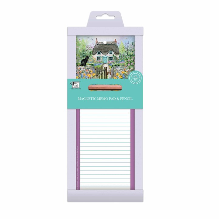 Cottage Magnetic Memo Pad