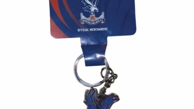 Crystal Palace FC Crest Keyring