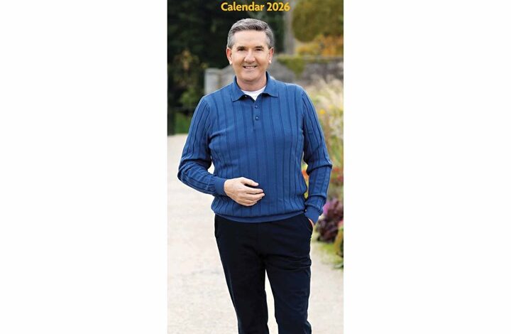 Daniel O'Donnell Slim Calendar 2026