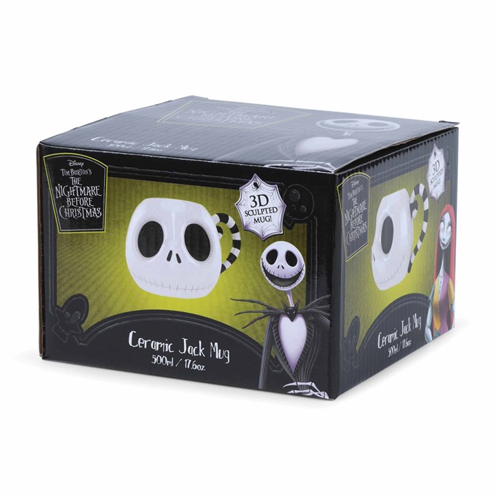 Disney, Nightmare Before Christmas, Jack Head Mug