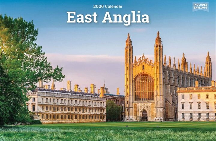 East Anglia A5 Calendar 2026