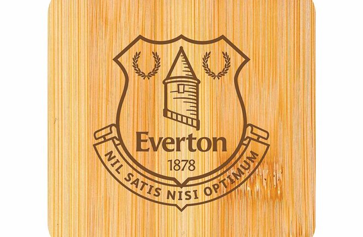 Everton FC Bamboo Coaster