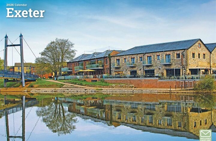 Exeter A4 Calendar 2026