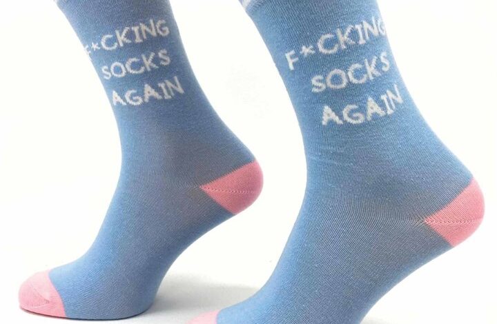 F*cking Socks Again - Size 4 - 8