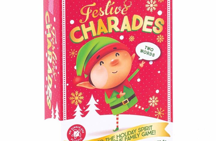 Festive Charades Card Game