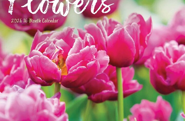 Flowers Calendar 2026