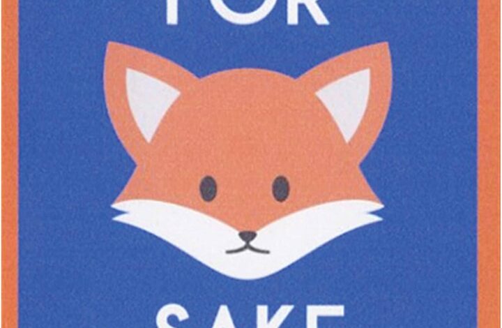 For Fox Sake Coaster