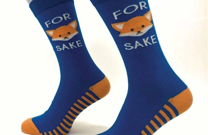 For Fox Sake Socks - Size 7 - 11