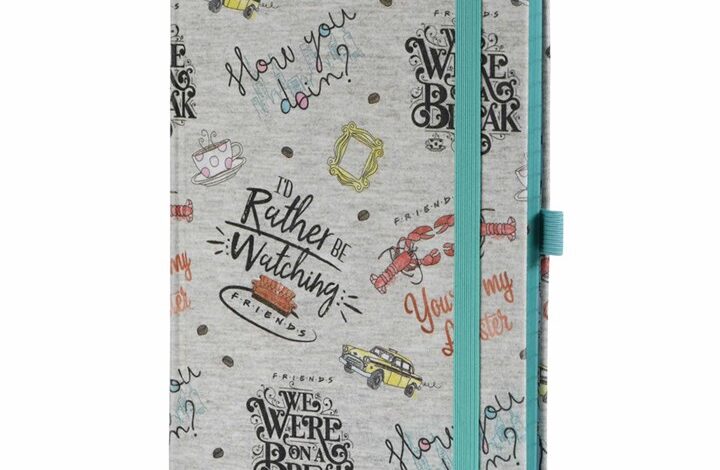 Friends Marl A5 Notebook
