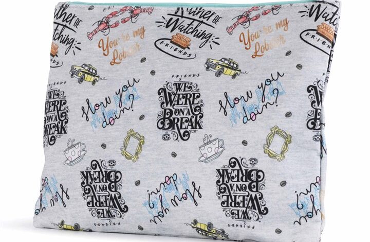 Friends Marl Pencil Case