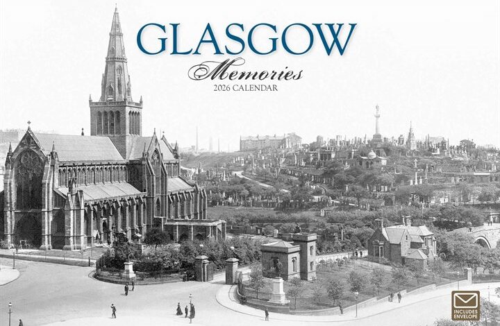 Glasgow Memories A4 Calendar 2026